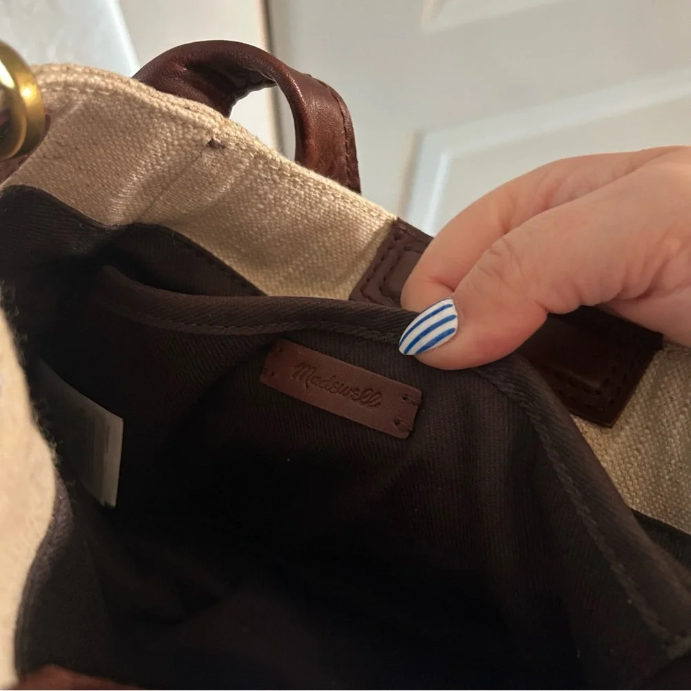 Madewell The Sydney Crossbody Bag: Cotton-Linen Edition